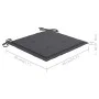 Set de bistró 3 pzas con cojines antracita madera maciza teca de vidaXL, Conjuntos de jardín - Ref: Foro24-3063225, Precio: 2...