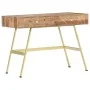 Escritorio con cajones madera maciza de sheesham 100x55x75 cm de vidaXL, Escritorios - Ref: Foro24-286151, Precio: 183,40 €, ...