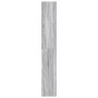 Estantería de madera de ingeniería gris Sonoma 60x30x189 cm en Librerías y estanterías | Comprar online en Foru.es