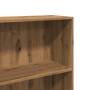Estantería de madera de ingeniería roble artisian 60x30x189 cm en Librerías y estanterías | Comprar online en Foru.es