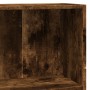 Estantería madera de ingeniería roble ahumado 80x30x77 cm en Librerías y estanterías | Comprar online en Foru.es