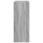 Estantería de madera de ingeniería gris Sonoma 80x30x77 cm en Librerías y estanterías | Comprar online en Foru.es