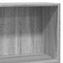 Estantería de madera de ingeniería gris Sonoma 80x30x77 cm en Librerías y estanterías | Comprar online en Foru.es