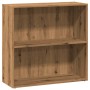 Estantería de madera de ingeniería roble artisian 80x30x77 cm en Librerías y estanterías | Comprar online en Foru.es