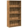 Estantería de madera de ingeniería roble artisian 80x30x152 cm en Librerías y estanterías | Comprar online en Foru.es