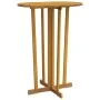 Mesa de bar plegable madera maciza de teca 90x65x105 cm de vidaXL, Mesas de jardín - Ref: Foro24-319149, Precio: 214,38 €, De...