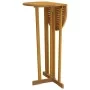 Mesa de bar plegable madera maciza de teca 90x65x105 cm de vidaXL, Mesas de jardín - Ref: Foro24-319149, Precio: 214,38 €, De...