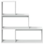 Librería divisora 3 niveles madera blanca 123x29x123 cm en Librerías y estanterías | Comprar online en Foru.es