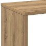 Librería divisora madera roble artisan 69,5x29x69,5 cm en Librerías y estanterías | Comprar online en Foru.es