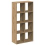 Librería divisora madera roble artisan 69,5x29x137,5 cm en Librerías y estanterías | Comprar online en Foru.es