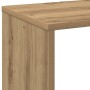 Librería divisora madera roble artisan 69,5x29x137,5 cm en Librerías y estanterías | Comprar online en Foru.es