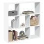 Librería divisora madera ingeniería blanca 102x29x103,5 cm en Librerías y estanterías | Comprar online en Foru.es
