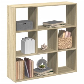 Librería divisor madera ingeniería roble Sonoma 102x29x103,5 cm en Librerías y estanterías | Comprar online en Foru.es