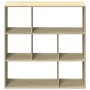 Librería divisor madera ingeniería roble Sonoma 102x29x103,5 cm en Librerías y estanterías | Comprar online en Foru.es