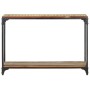 Mesa consola de madera maciza reciclada 110x30x75 cm de vidaXL, Mesas auxiliares - Ref: Foro24-320257, Precio: 116,16 €, Desc...