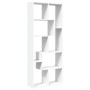 Librería divisora madera ingeniería blanca 67x25x161,5 cm en Librerías y estanterías | Comprar online en Foru.es
