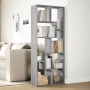 Librería divisora madera ingeniería gris Sonoma 67x25x161,5 cm en Librerías y estanterías | Comprar online en Foru.es