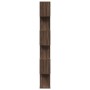 Librería divisora 6 niveles madera marrón roble 70x24x193 cm en Librerías y estanterías | Comprar online en Foru.es