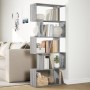 Librería divisora 5 niveles madera gris Sonoma 70x24x161 cm en Librerías y estanterías | Comprar online en Foru.es