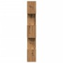 Librería divisora 5 niveles madera roble artisan 70x24x161 cm en Librerías y estanterías | Comprar online en Foru.es