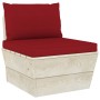 Muebles de jardín de palets 6 piezas y cojines madera de abeto de vidaXL, Conjuntos de jardín - Ref: Foro24-3063537, Precio: ...