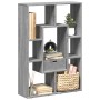 Estantería de madera de ingeniería gris Sonoma 63x20x90 cm en Librerías y estanterías | Comprar online en Foru.es