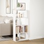 Librería de madera de ingeniería blanca 60x20x120 cm en Librerías y estanterías | Comprar online en Foru.es