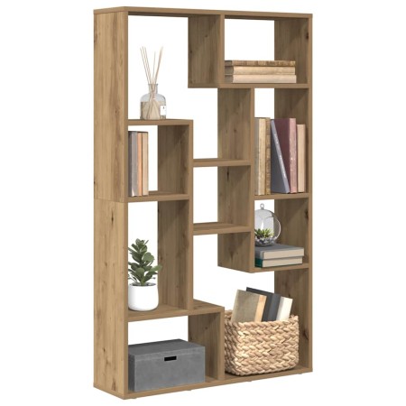 Estantería de madera de ingeniería roble artisian 72x20x120 cm en Librerías y estanterías | Comprar online en Foru.es