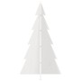 Árbol Navidad de adorno madera maciza pino blanco 80 cm en Decoración Festiva y Estacional | Comprar online en Foru.es