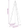 Árbol Navidad de adorno madera maciza pino blanco 80 cm en Decoración Festiva y Estacional | Comprar online en Foru.es