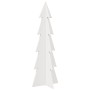 Árbol de Navidad de adorno madera maciza pino blanco 112 cm en Decoración Festiva y Estacional | Comprar online en Foru.es