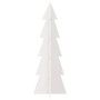 Árbol de Navidad de adorno madera maciza pino blanco 112 cm en Decoración Festiva y Estacional | Comprar online en Foru.es