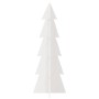 Árbol de Navidad de adorno madera maciza pino blanco 112 cm en Decoración Festiva y Estacional | Comprar online en Foru.es