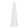Árbol de Navidad de adorno madera maciza pino blanco 112 cm en Decoración Festiva y Estacional | Comprar online en Foru.es
