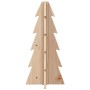 Árbol de Navidad de madera de adorno madera maciza pino 49 cm en Decoración Festiva y Estacional | Comprar online en Foru.es
