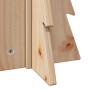 Árbol de Navidad de madera de adorno madera maciza pino 49 cm en Decoración Festiva y Estacional | Comprar online en Foru.es