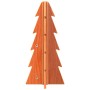 Árbol de Navidad de adorno madera maciza pino marrón cera 49 cm en Decoración Festiva y Estacional | Comprar online en Foru.es