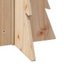 Árbol de Navidad de madera de adorno madera maciza pino 69,5 cm en Decoración Festiva y Estacional | Comprar online en Foru.es