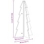 Árbol de Navidad de madera de adorno madera maciza pino 69,5 cm en Decoración Festiva y Estacional | Comprar online en Foru.es