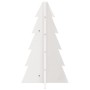 Árbol de Navidad de adorno madera maciza pino blanco 69,5 cm en Decoración Festiva y Estacional | Comprar online en Foru.es