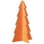 Árbol Navidad de adorno madera maciza pino marrón cera 69,5 cm en Decoración Festiva y Estacional | Comprar online en Foru.es