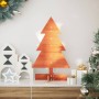 Árbol de Navidad de adorno madera maciza pino marrón cera 60 cm en Decoración Festiva y Estacional | Comprar online en Foru.es