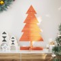 Árbol de Navidad de adorno madera maciza pino marrón cera 80 cm en Decoración Festiva y Estacional | Comprar online en Foru.es
