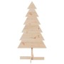 Árbol de Navidad de madera de adorno madera maciza pino 120 cm en Decoración Festiva y Estacional | Comprar online en Foru.es