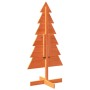 Árbol Navidad de adorno madera maciza pino marrón cera 120 cm en Decoración Festiva y Estacional | Comprar online en Foru.es