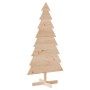 Árbol de Navidad de madera de adorno madera maciza pino 150 cm en Decoración Festiva y Estacional | Comprar online en Foru.es