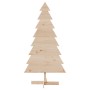 Árbol de Navidad de madera de adorno madera maciza pino 150 cm en Decoración Festiva y Estacional | Comprar online en Foru.es