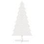 Árbol de Navidad de adorno madera maciza pino blanco 150 cm en Decoración Festiva y Estacional | Comprar online en Foru.es