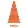 Árbol Navidad de adorno madera maciza pino marrón cera 150 cm en Decoración Festiva y Estacional | Comprar online en Foru.es