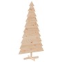 Árbol de Navidad de madera de adorno madera maciza pino 180 cm en Decoración Festiva y Estacional | Comprar online en Foru.es